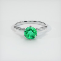 1.92 Ct. Emerald  Ring - Platinum 950