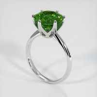 3.58 Ct. Gemstone Ring, Platinum 950 2