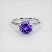 2.24 Ct. Gemstone Ring, Platinum 950 1