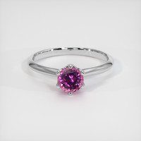 0.88 Ct. Gemstone Ring, Platinum 950 1