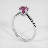 0.88 Ct. Gemstone Ring, Platinum 950 2