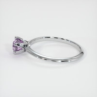 0.72 Ct. Pink Sapphire Ring, Platinum 950 4
