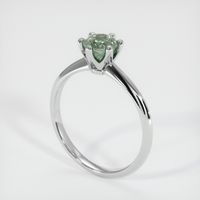 0.76 Ct. Sapphire Ring, Platinum 950 2