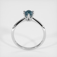 0.77 Ct. Sapphire Ring, Platinum 950 3