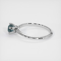 0.77 Ct. Sapphire Ring, Platinum 950 4