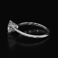 1.58 Ct. White Sapphire Ring, Platinum 950 4