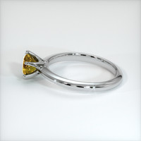 0.79 Ct. Sapphire Ring, Platinum 950 4