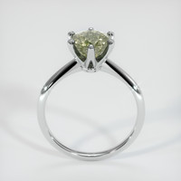 1.39 Ct. Yellow Sapphire Ring, Platinum 950 3