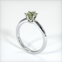 0.67 Ct. Sapphire Ring, Platinum 950 2