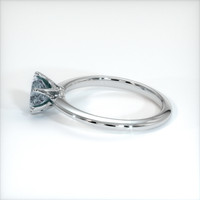 0.70 Ct. Sapphire Ring, Platinum 950 4