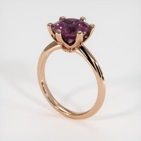 2.79 Ct. Gemstone Ring, 14K Rose Gold 2