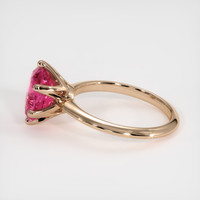 2.57 Ct. Sapphire Ring, 14K Rose Gold 4
