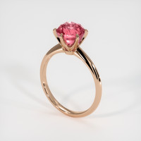 3.07 Ct. Sapphire Ring, 14K Rose Gold 2
