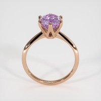 2.07 Ct. Sapphire Ring, 14K Rose Gold 3