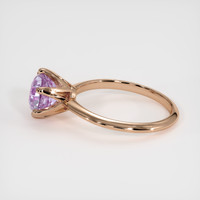 2.07 Ct. Sapphire Ring, 14K Rose Gold 4