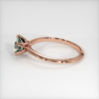 0.95 Ct. Sapphire Ring, 14K Rose Gold 4
