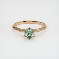 0.70 Ct. Sapphire Ring, 14K Rose Gold 1