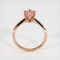 1.80 Ct. Padparadscha Sapphire Ring, 18K Rose Gold 3