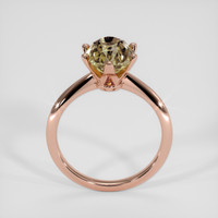 4.16 Ct. Bi Color Sapphire Ring, 18K Rose Gold 3