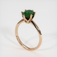 2.17 Ct. Sapphire Ring, 18K Rose Gold 2