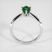 0.72 Ct. Green Chrome Tourmaline Ring, 10K White Gold 3