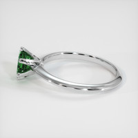 0.72 Ct. Green Chrome Tourmaline Ring, 10K White Gold 4