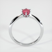 1.20 Ct. Pinkish Red Ruby Ring, 10K White Gold 3