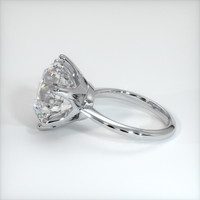 15.98 Ct. White Sapphire Ring, 10K White Gold 4
