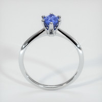 0.85 Ct. Sapphire Ring, 14K White Gold 3