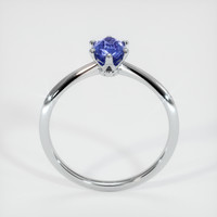 0.99 Ct. Sapphire Ring, 14K White Gold 3