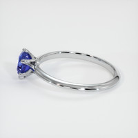 0.99 Ct. Sapphire Ring, 14K White Gold 4