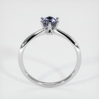 0.49 Ct. Purple Sapphire Ring, 14K White Gold 3
