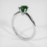 0.72 Ct. Gemstone Ring, 14K White Gold 2