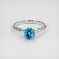 1.72 Ct. Gemstone Ring, 14K White Gold 1