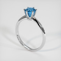 1.72 Ct. Gemstone Ring, 14K White Gold 2