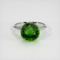 3.58 Ct. Gemstone Ring, 14K White Gold 1