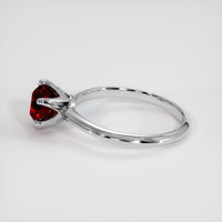2.01 Ct. Ruby Ring, 14K White Gold 4