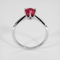 2.31 Ct. Ruby Ring, 14K White Gold 3