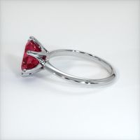 2.92 Ct. Ruby Ring, 14K White Gold 4