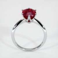 2.74 Ct. Ruby Ring, 14K White Gold 3