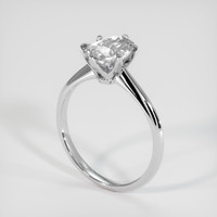 1.77 Ct. White Sapphire Ring, 14K White Gold 2