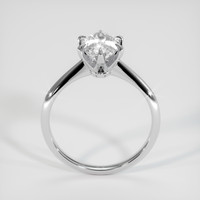 1.77 Ct. White Sapphire Ring, 14K White Gold 3
