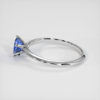 1.06 Ct. Bi Color Sapphire Ring, 14K White Gold 4