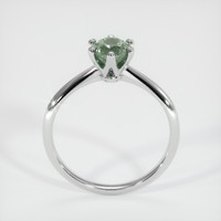 0.76 Ct. Sapphire Ring, 14K White Gold 3
