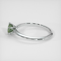 1.09 Ct. Sapphire Ring, 14K White Gold 4