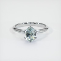 1.79 Ct. Sapphire Ring, 14K White Gold 1