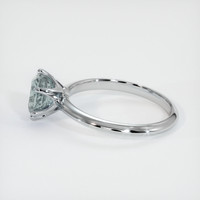 1.79 Ct. Sapphire Ring, 14K White Gold 4