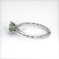 0.71 Ct. Sapphire Ring, 14K White Gold 4