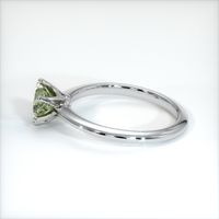 0.67 Ct. Sapphire Ring, 14K White Gold 4