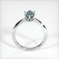 0.72 Ct. Sapphire Ring, 14K White Gold 3